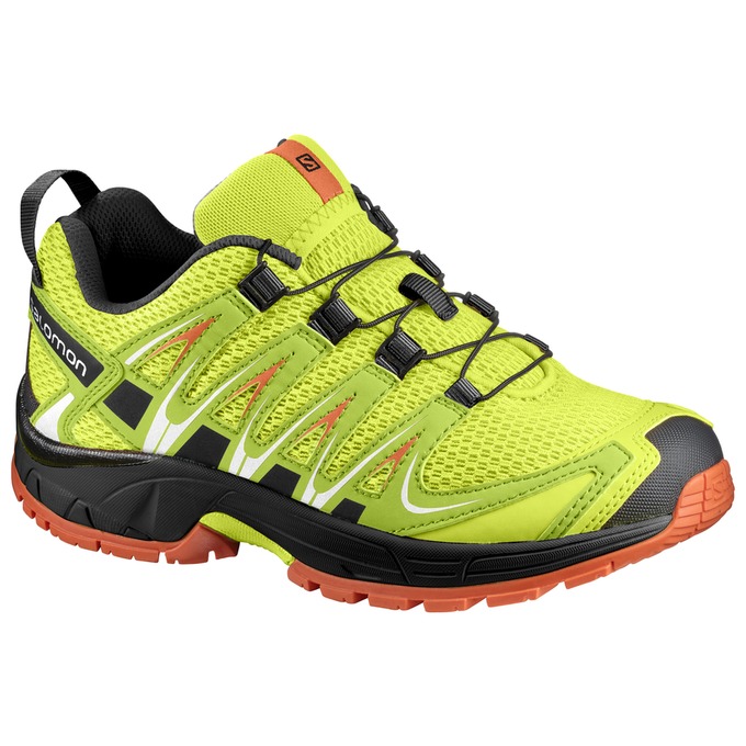 Zapatillas Trail Running Salomon Niños Amarillo - Salomon Argentina XA PRO 3D K ,864215-QOC